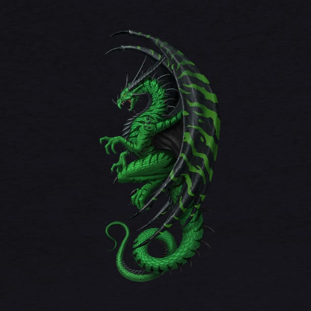 Master Dragon green by chriskar